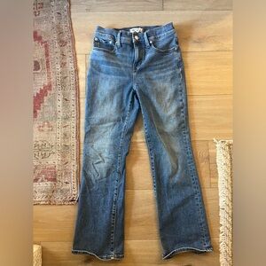 Madewell women’s high rise kick out Jean 26